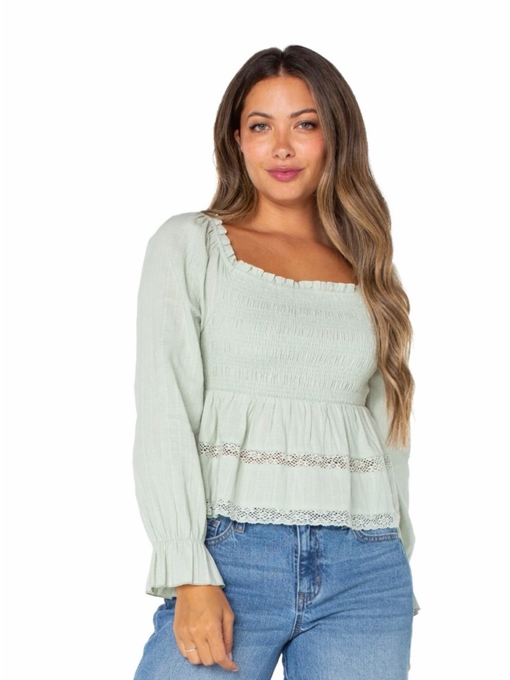 Women’s cottage core blouse